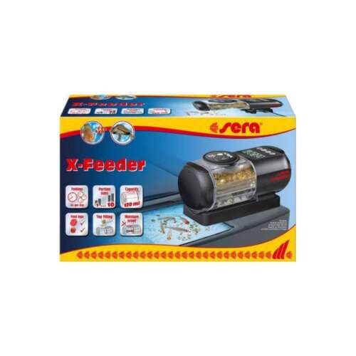 Sera X-Feeder automata hal eteő, fekete, akváriumokhoz
