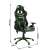 Bilgi K130_62 Gamer szék #fekete-zöld 32115473}