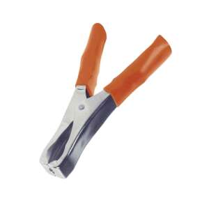 Cleme baterie 50A, 100mm, roșu, izolate, VBC 7/RD - Încărcătoare de baterii auto