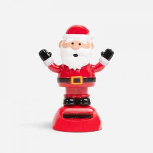 Decoratiune solară cu Moș Crăciun, decorațiuni de Crăciun, Moș Crăciun dansator, decorațiuni auto, decorațiuni pentru tabloul de bord, decorațiuni pentru casă - Decorațiuni de sezon