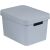 Curver Infinity 17L Aufbewahrungsbox, grau, mit Griffen
