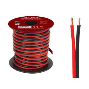 73-333 # Hangszóró vezeték 2x0,75mm fekete-piros 10m 72377847 - Hangszóró kábel
