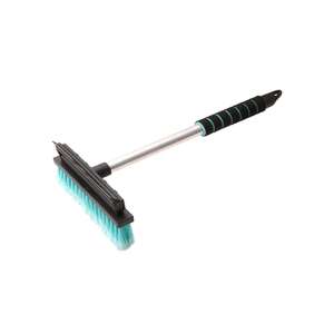 2 in 1 car wash brush and squeegee with telescopic handle - Car wash brush