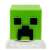 Minecraft 3D Creeper kulacs, 560 ml, BPA mentes, Zöld Creeper fedel