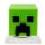 Minecraft 3D Creeper kulacs, 560 ml, BPA mentes, Zöld Creeper fedel