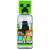 Minecraft 3D Creeper kulacs, 560 ml, BPA mentes, Minecraft karakterekkel