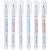Topwrite Doppellinien Stifte Set, 6 Farben, 0,5mm Spitze