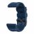 Tech-Protect Iconband Marineblaues Silikonarmband für Garmin Fenix 5/6/7
