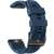 Tech-Protect Iconband blaues Silikonarmband für Garmin Fenix 5/6/6 Pro/7 Smartwatch