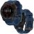 Tech-Protect Iconband Navy Blue Silicone Strap for Garmin Fenix 5/6/7