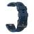Tech-Protect Iconband blue silicone strap for Garmin Fenix 5/6/6 Pro/7 smartwatch