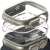 Ringke Slim Case for Apple Watch Ultra 49mm, Titanium Gray and Clear