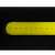 Close-up of the yellow LED strip on the Trizand 21652 USB rechargeable LED headlamp with motion sensor