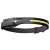 Trizand 21652 USB LED headlamp, black, with yellow light strip