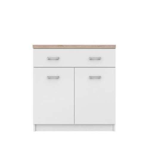 Topty K85_80 Commode #white-sonoma