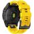 Garmin Fenix 7X smartwatch with Tech-Protect Iconband yellow silicone strap