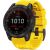 Tech-Protect Iconband yellow silicone strap for Garmin Fenix smartwatch