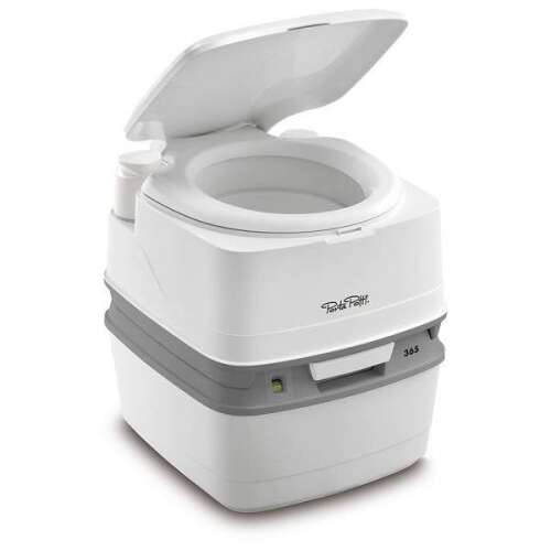 Thetford Porta Potti 365 hordozható WC nyitott fedéllel