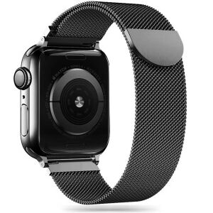 Curea Magnetică Neagră tip Milanese pentru Apple Watch 38/40/41mm - Apple Curea ceas inteligent