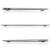Tech-Protect Smartshell etui do laptopa dla MacBook Air 13 cali 2022, matowe przezroczyste, widok z boku