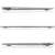 Tech-Protect Smartshell etui do laptopa dla MacBook Air 13 cali 2022, matowe przezroczyste, widok z boku