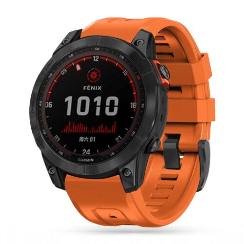 Tech-Protect Iconband Compatible with Garmin Fenix 3/5X/3HR/5X Plus/6X/6X Pro/7X Orange