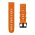 Tech-Protect IconBand Orange Silicone Strap for Garmin Fenix - Flat View