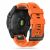 Garmin Fenix 7X mit Tech-Protect Iconband orange Armband