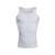 Мъжка потник за оформяне на фигурата, бял, размер XXL, преден изглед