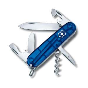 Victorinox svájci bicska Spartan 1.3603.T2, kék átlátszó markolattal, 12 funkcióval, zsebkés - Victorinox