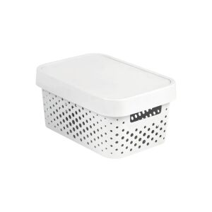 Curver Infinity 4.5L White Storage Box with Lid - Storage & organization