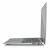 Tech-Protect Smartshell MacBook Pro 13 inch case, side view, silver