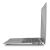 Tech-Protect Smartshell MacBook Pro 13 inch case, side view, silver