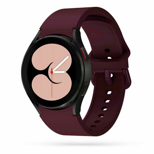 Tech-Protect Icon Bordowy Silikonowy Pasek do Samsung Galaxy Watch 4/5/5 Pro