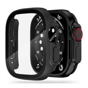 Tech-Protect Defense360 black plastic and glass protective case for APPLE WATCH ULTRA (49MM) smartwatch - Computers and Accessory
