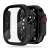 Tech-Protect Defense360 black plastic and glass protective case for APPLE WATCH ULTRA (49MM) smartwatch