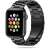 Czarny pasek ze stali nierdzewnej do Apple Watch Series 1, 2, 3, 4 (42 / 44 mm)