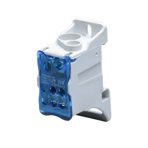 Moduláris elosztó blokk 160A, DIN35, 6x 2.5x16mm2 kimenet