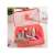 Pink travel organizer, for toiletries, cosmetics, and other small items