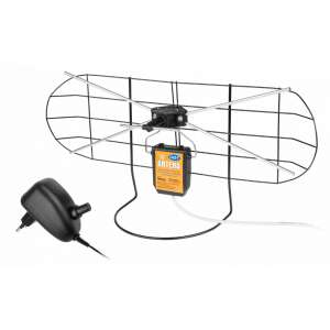 Antena TV wewnętrzna TAP-02 - Wzmocnienie 30dB 72401324 - Antena telewizyjna