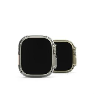 Ringke Slim Tok Apple Watch Ultra 49mm przezroczyste i czarne etui ochronne - Etui do inteligentnych zegarków