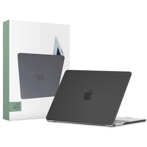 Tech-Protect Smartshell etui do laptopa dla MacBook Air 13 cali 2022, matowa czerń