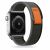 Tech-Protect Apple Watch Nylon Band, gray and orange