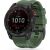 Garmin Fenix Smartwatch mit Tech-Protect IconBand dunkelgrünem Armband