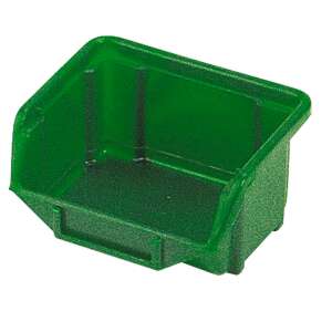 Cutie de depozitare din plastic verde pentru organizarea sculelor și a pieselor mici - Organizatori de scule și piese