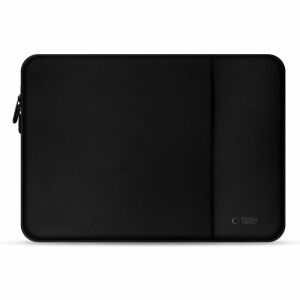 Tech-Protect Husă laptop din neopren neagră de 14 inch - Genți și huse laptop