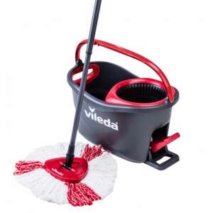 Vileda Turbo F19411 pedal mop set #red-grey