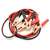 Carguard 600A 3m booster cable, red and black jumper cables with copper clamps