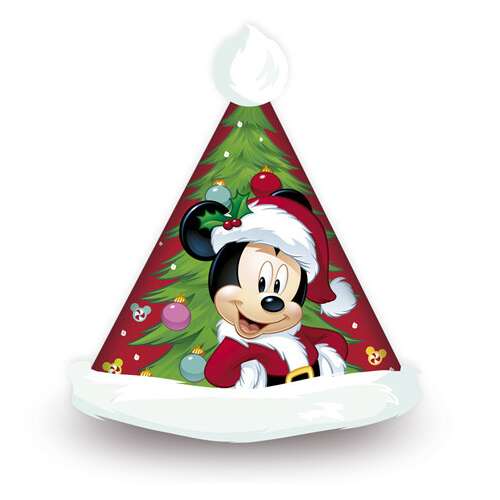 Miki egér Mikulás sapka 32 x 0,5 x 43 cm