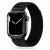 Tech-Protect Black Nylon Pro Apple Watch Band on Apple Watch